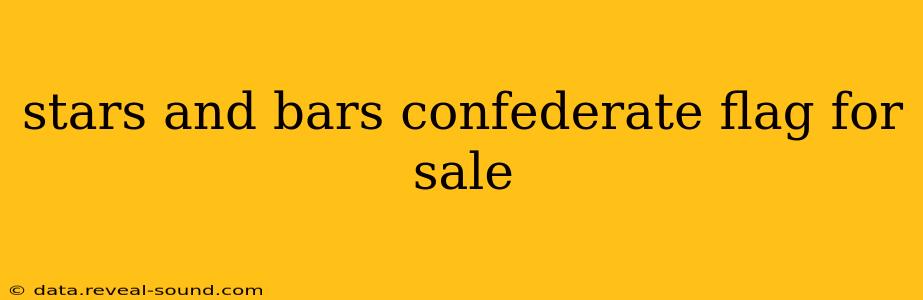 stars and bars confederate flag for sale