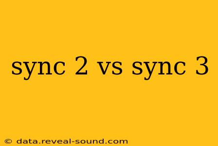 sync 2 vs sync 3