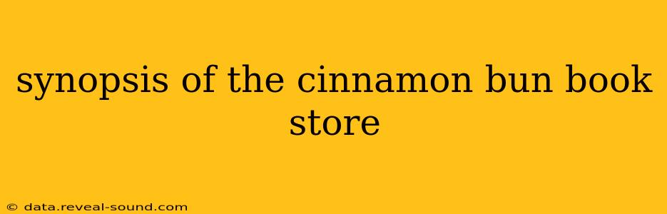 synopsis of the cinnamon bun book store