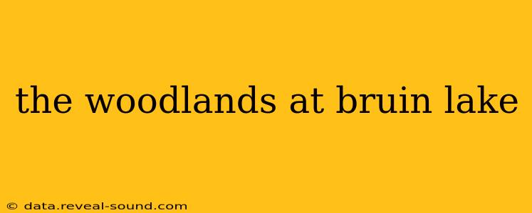 the woodlands at bruin lake