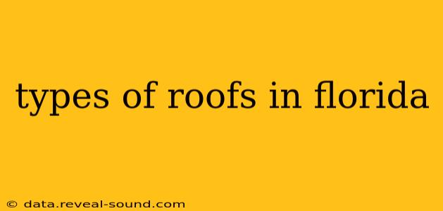 types of roofs in florida