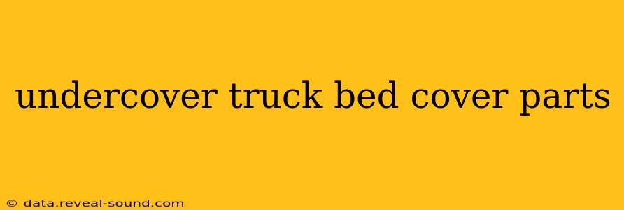 undercover truck bed cover parts