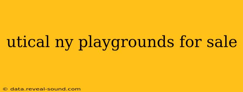 utical ny playgrounds for sale