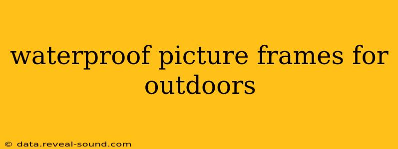waterproof picture frames for outdoors