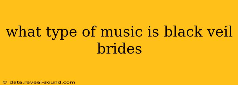what type of music is black veil brides