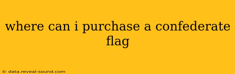 where can i purchase a confederate flag