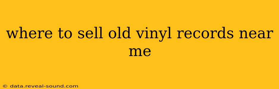 where to sell old vinyl records near me