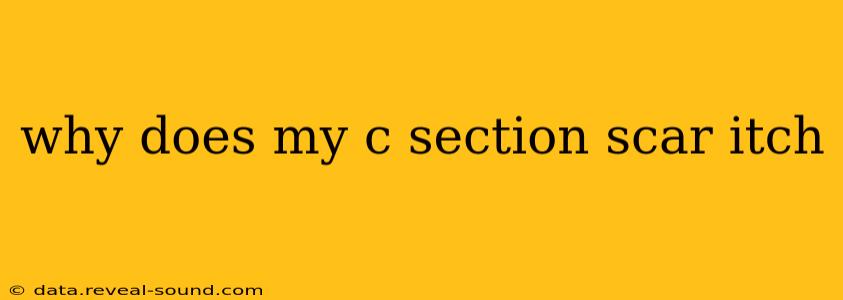 why does my c section scar itch