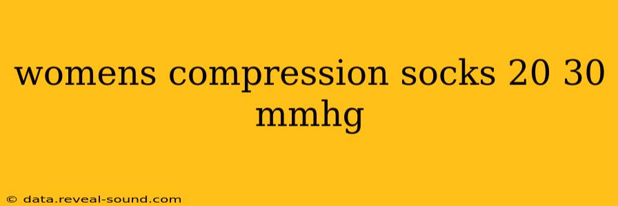 womens compression socks 20 30 mmhg