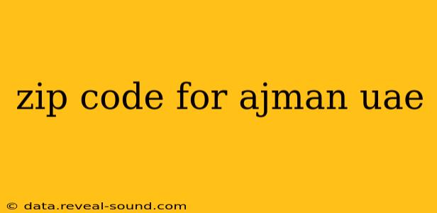zip code for ajman uae